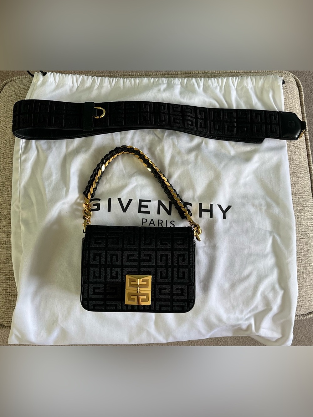 Givenchy 4G Black Bag with Gold Hardware-Like New